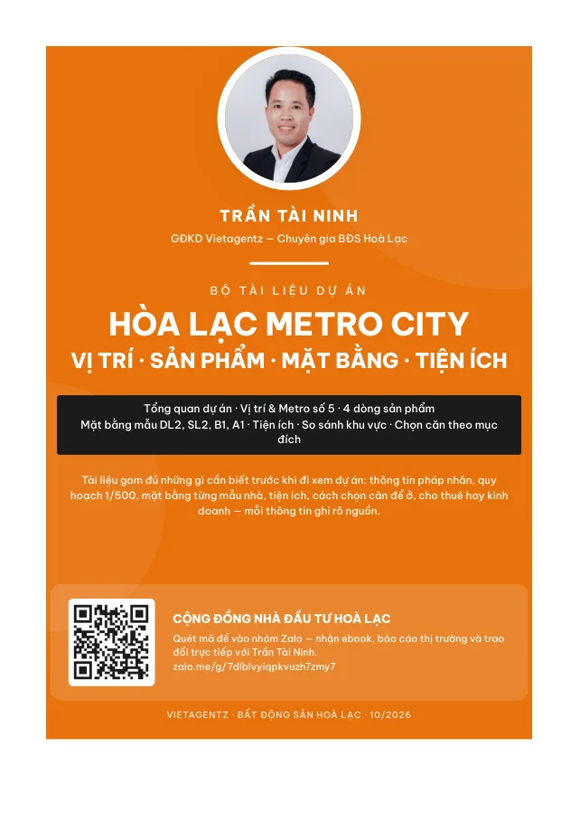 Bộ tài liệu Hòa Lạc Metro City