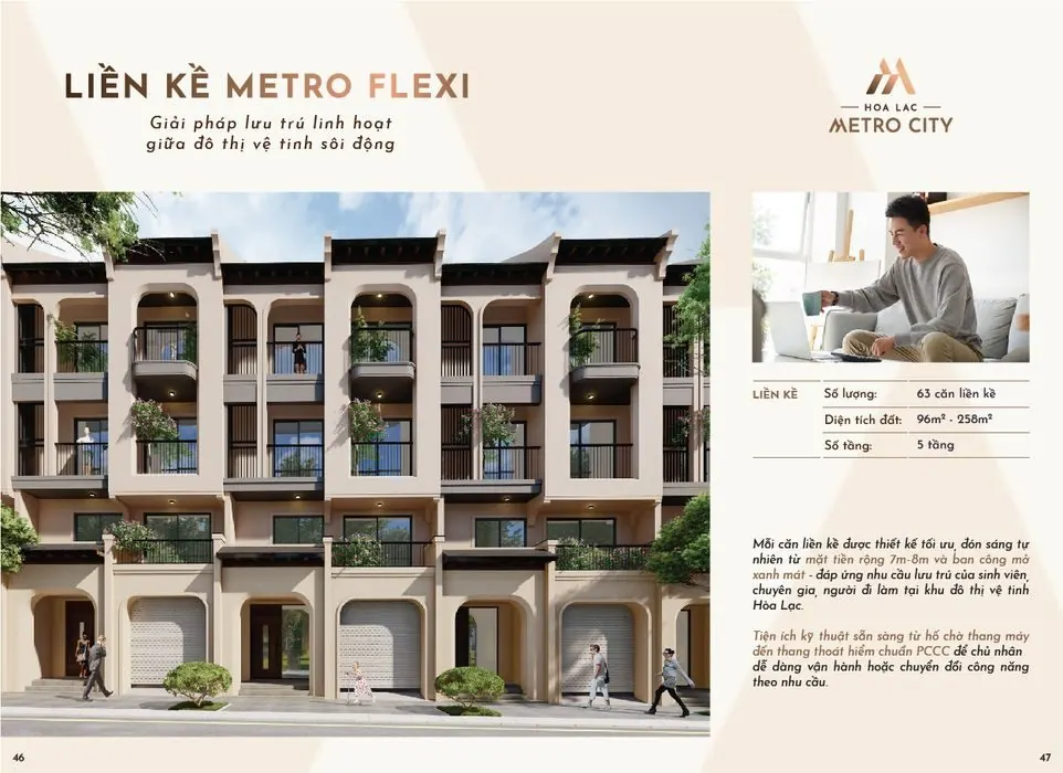 Liền kề Metro Flexi